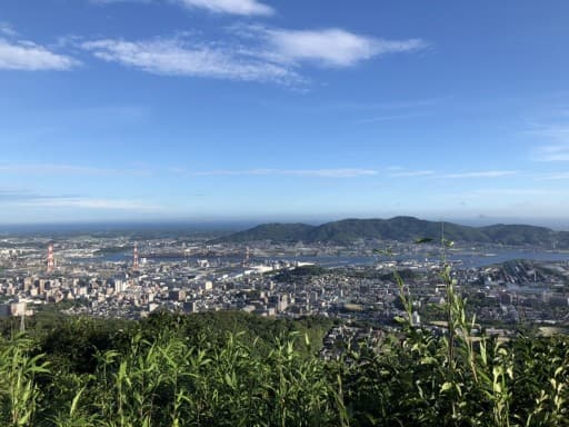 皿倉山登山