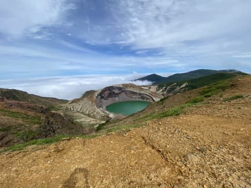 熊野岳〜地蔵岳縦走