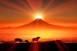 1/1 元旦　福岡初　どこかの山へ