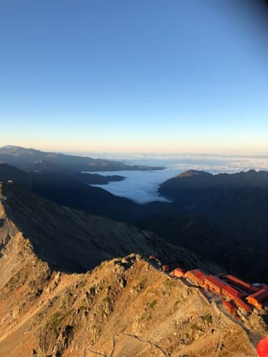 槍ヶ岳　5日登山