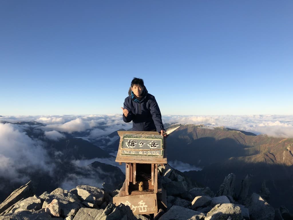 槍ヶ岳　5日登山参考画像:1