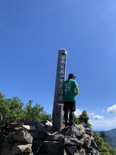 8月7日、甲武信ヶ岳へ登ります♫