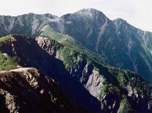 7月31日〜8月1日塩見岳　テント泊