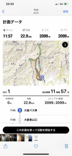 9/6 丹沢山(大倉登山口〜大倉登山口)参考画像:1