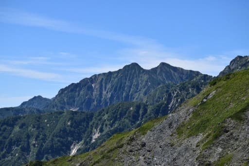 9月25日〜26日鹿島槍ヶ岳登山（前日夜出発）