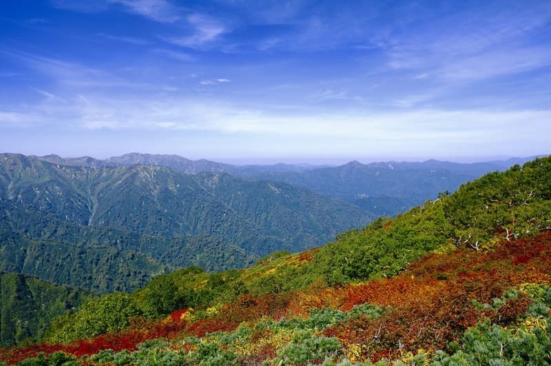 【9/19-20】秋の朝日連峰縦走　タクシー相乗り参考画像:0