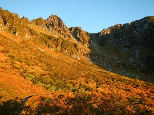 10/6紅葉の木曽駒ヶ岳🍁