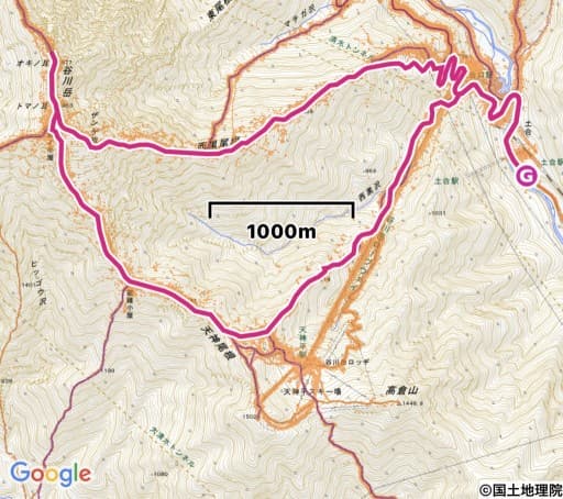 谷川岳 西黒戸尾根ルート