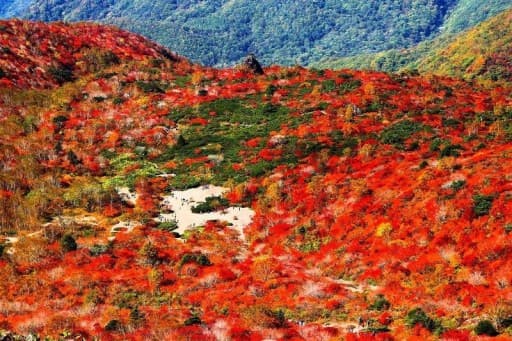 10/9.10【紅葉🍁】那須岳と三斗小屋温泉テント泊参考画像:1