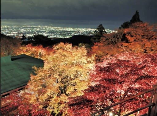 11/20(土曜日)大山の紅葉ライトアップ(悪天候の場合は中止)