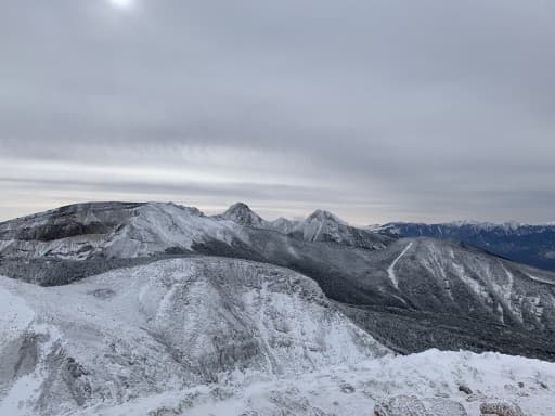 【雪山】硫黄岳日帰り
