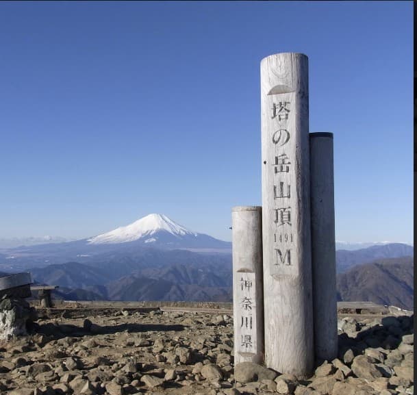 4月10日の日曜日に塔ノ岳参考画像:0