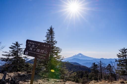 5月18日　小金沢山、牛奥ノ雁ヶ腹摺山、黒岳