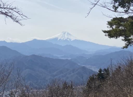 急募！明日、百蔵山山から扇山