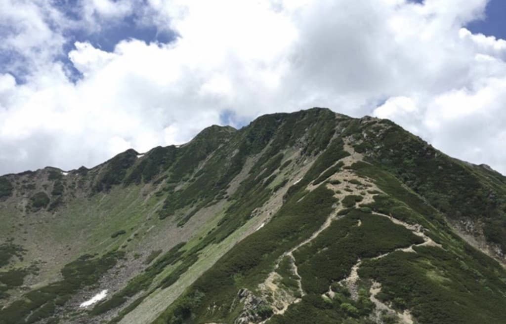 8月　南アルプス仙塩縦走でTJAR選手を応援📣参考画像:0