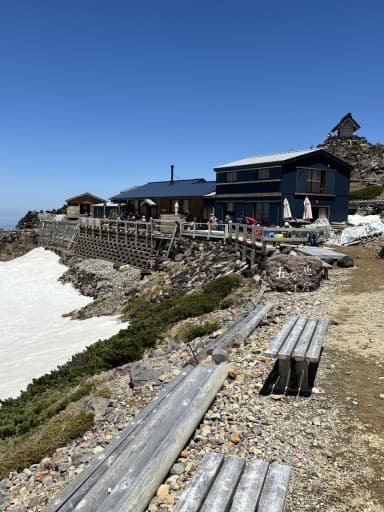 8月　御嶽山 1泊2日　小屋泊登山