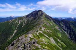 北岳〜間ノ岳（北岳山荘テント泊）