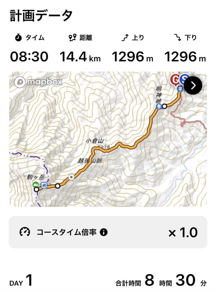 横浜発10/26 越後駒ヶ岳日帰【平日登山】参考画像:0