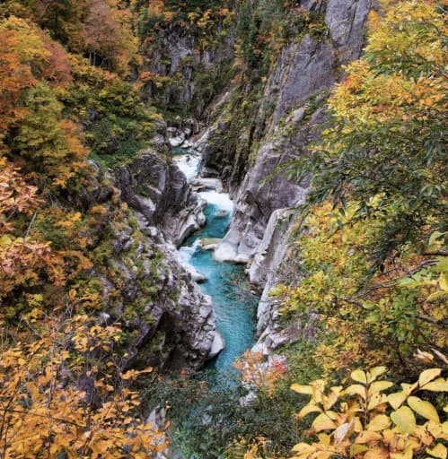 10/29〜10/30 下ノ廊下テン泊縦走参考画像:2
