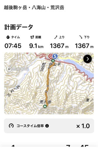 【横浜発】10/20荒沢岳【平日日帰り】