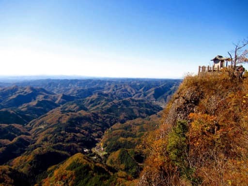 【満員御礼】11/12(土)紅葉と鎖場の岩櫃山または奥久慈男体山 同行者募集【埼玉南部発】参考画像:1
