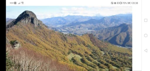 長野の男山または山梨の乾徳山