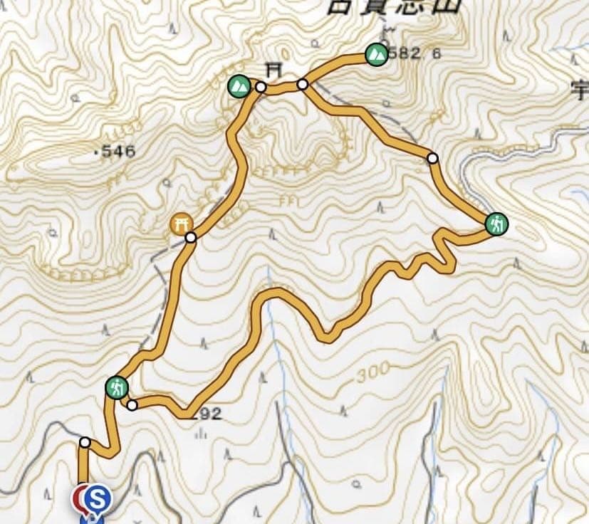4/16栃木の低山で親子ハイク"古賀志山"参考画像:2