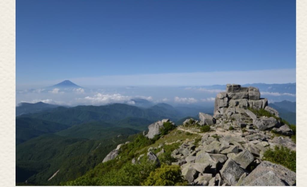 百名山　金峰山参考画像:0