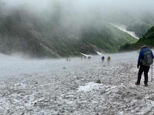 夏の白馬岳　東京登山サークル参考画像:1
