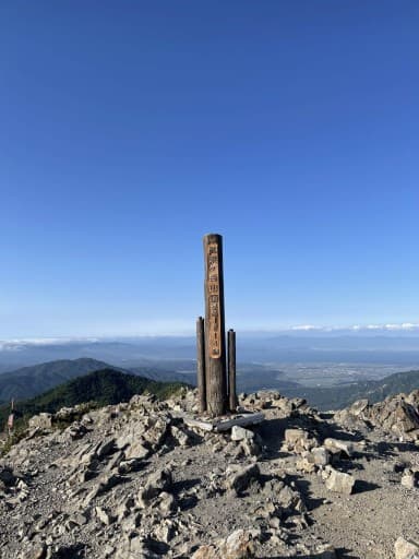 10月1日、滋賀　武奈ヶ岳　⛰️