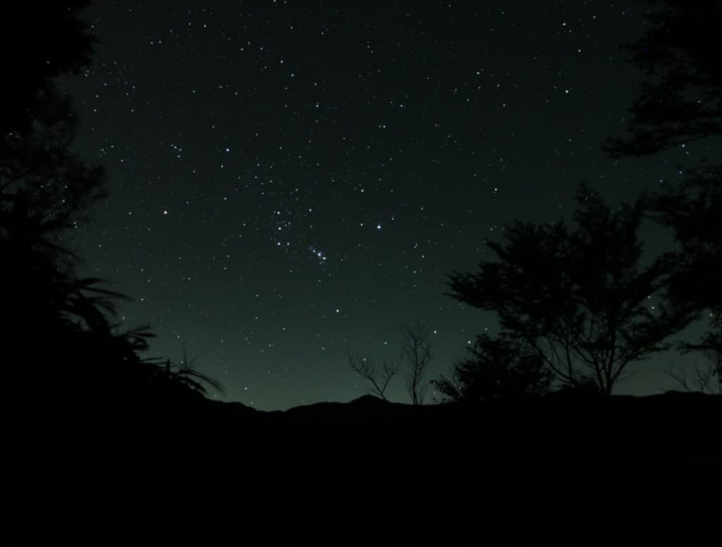富士見台高原で星空観察参考画像:0