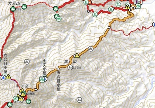 甲斐駒ヶ岳(黒戸尾根)参考画像:1