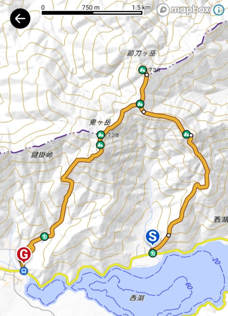 10/22日 十二ヶ岳〜鬼ヶ岳参考画像:0