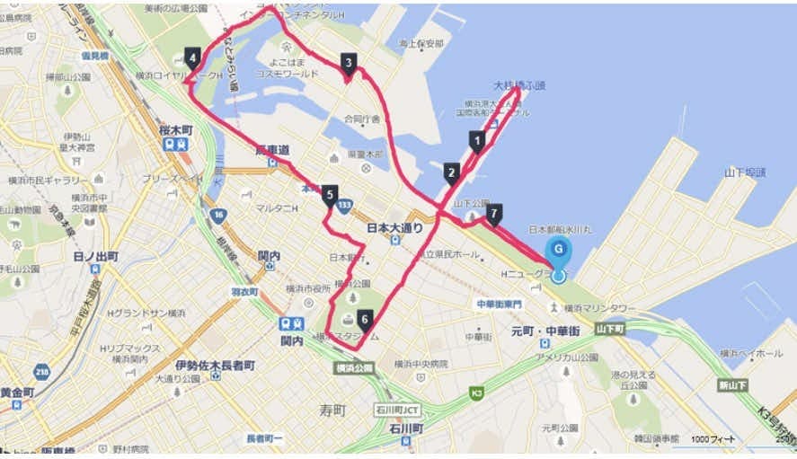 横浜夜景ラン参加者募集中！ラン友も随時募集中！参考画像:2
