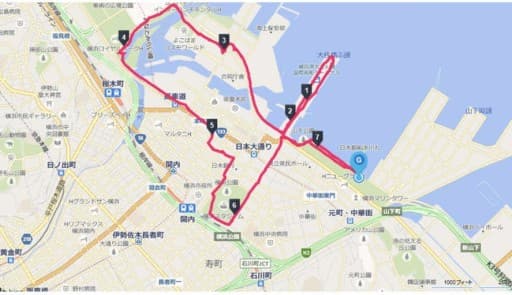 横浜夜景ラン参加者募集中！ラン友も随時募集中！参考画像:2