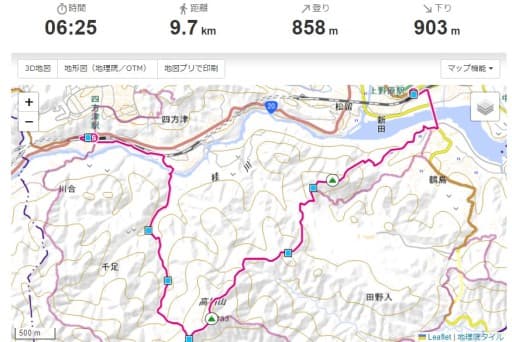 晩秋ハイク：山梨100　高柄山→御前山