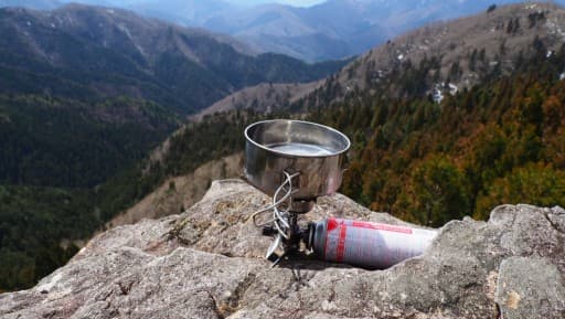 初日の出　石鎚山