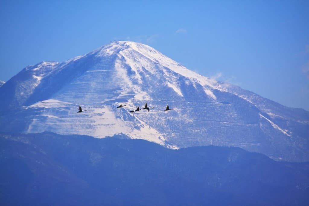 1/2 鈴鹿の山や伊吹山辺り参考画像:2
