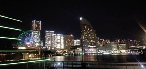 1/10(水)19時15分　横浜みなとみらいラン