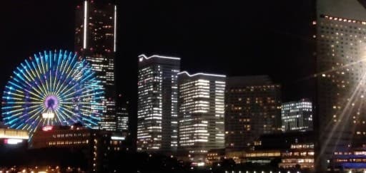 1/10(水)19時15分　横浜みなとみらいラン参考画像:2