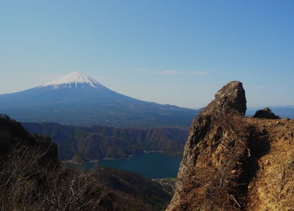 山梨　鬼ヶ岳、雪頭ケ岳　周回コース参考画像:0