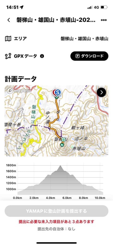 5/4 磐梯山！　浦和駅終電集合参考画像:0