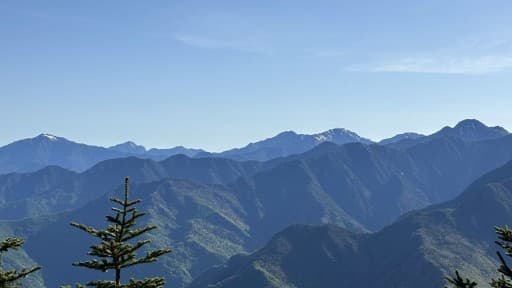 仙塩尾根縦走（1泊２日）