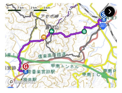 滋賀県　飯道山