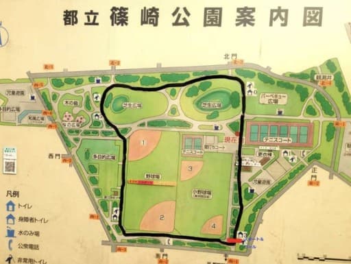 7/13(土)篠崎公園ラン&テニス参考画像:1