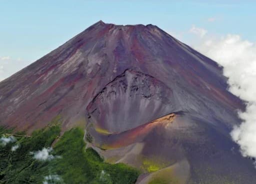 富士山（富士宮口から、状況により宝永山経由で下山）