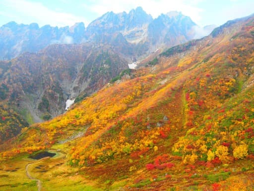 再募集😊10月4,5,6日　裏剱〜阿曽原温泉〜下ノ廊下🍁