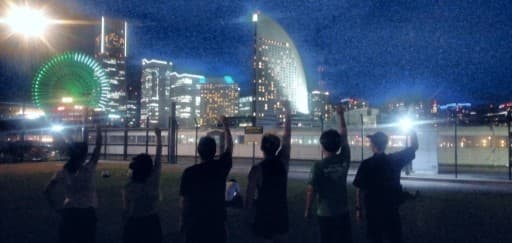 9/18水曜日19:15横浜みなとみらいランニング&ヨガ　夜景ランニング参考画像:0
