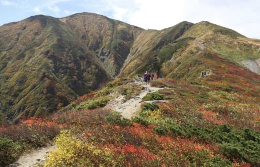 10/13(日)-10/14(祝月)大朝日岳（山頂避難小屋泊）※10/12(土)深夜発参考画像:1