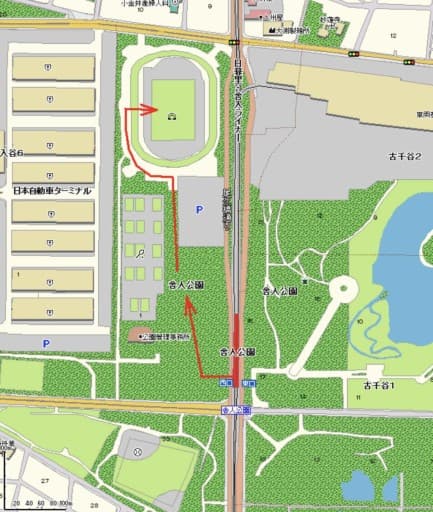 11/16(土)10:00〜舎人公園陸上競技場でランニング！！参考画像:2